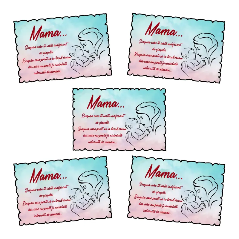 Mgs071-magnet frigider-mama singura carete iarta ...